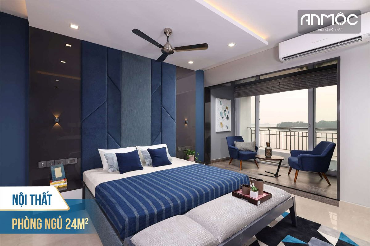 Nội thất phòng ngủ 24m2