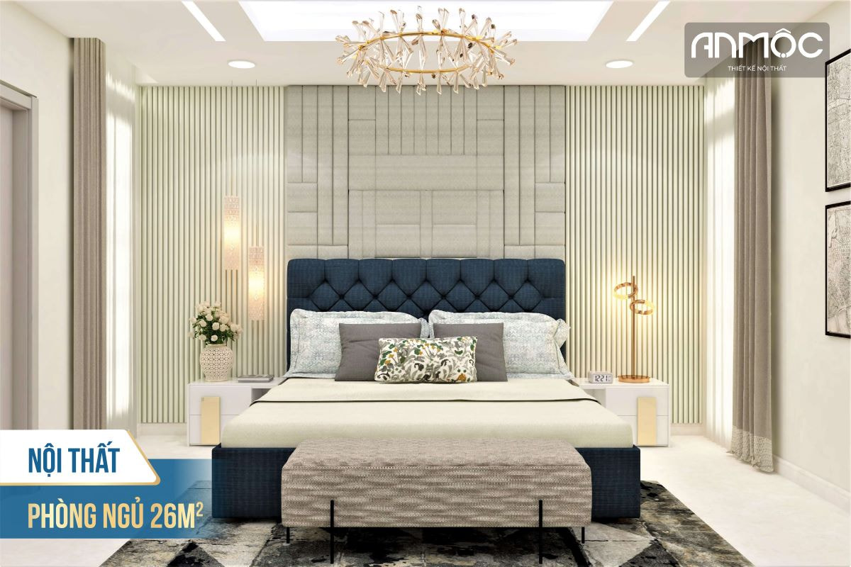 Nội thất phòng ngủ 26m2 1