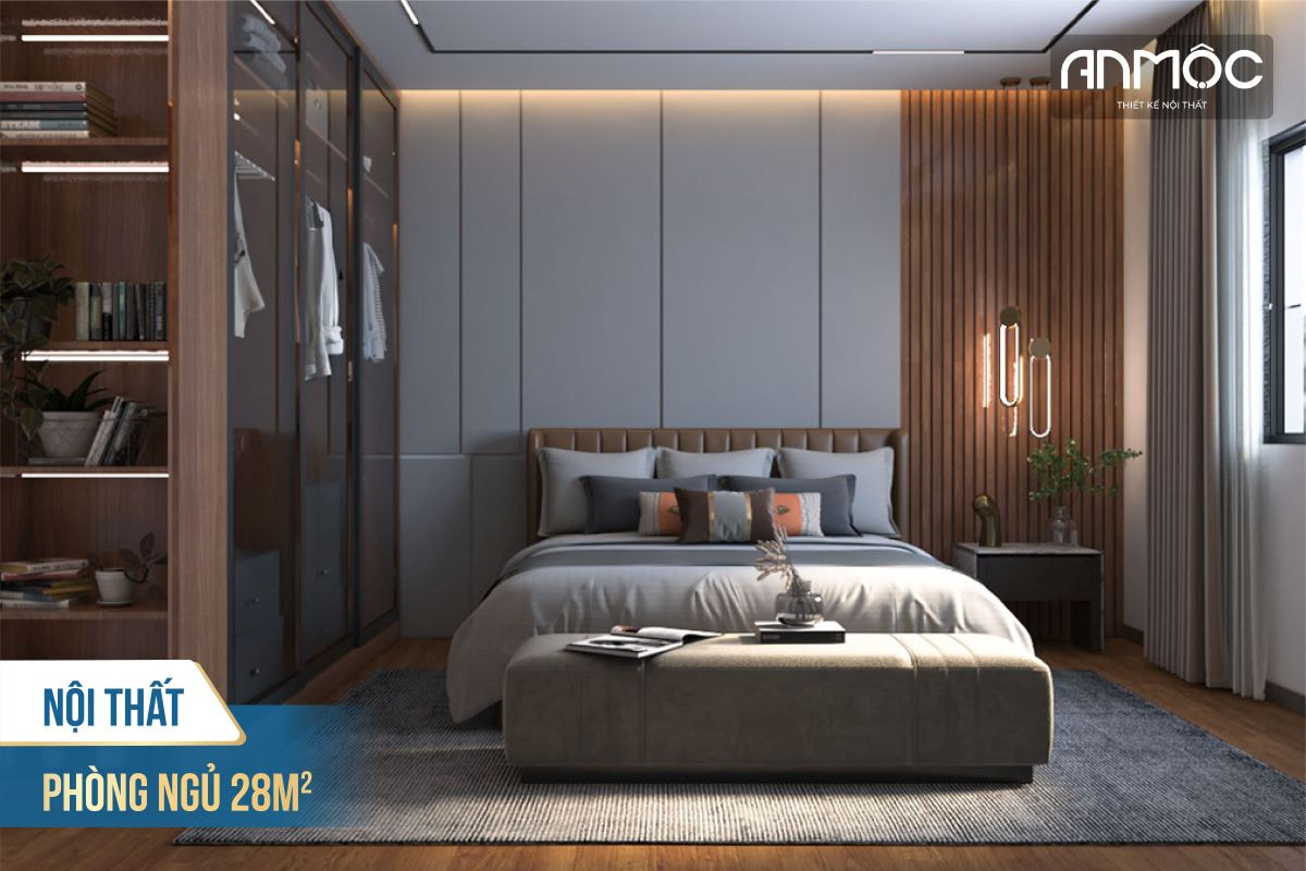 Nội thất phòng ngủ 28m2