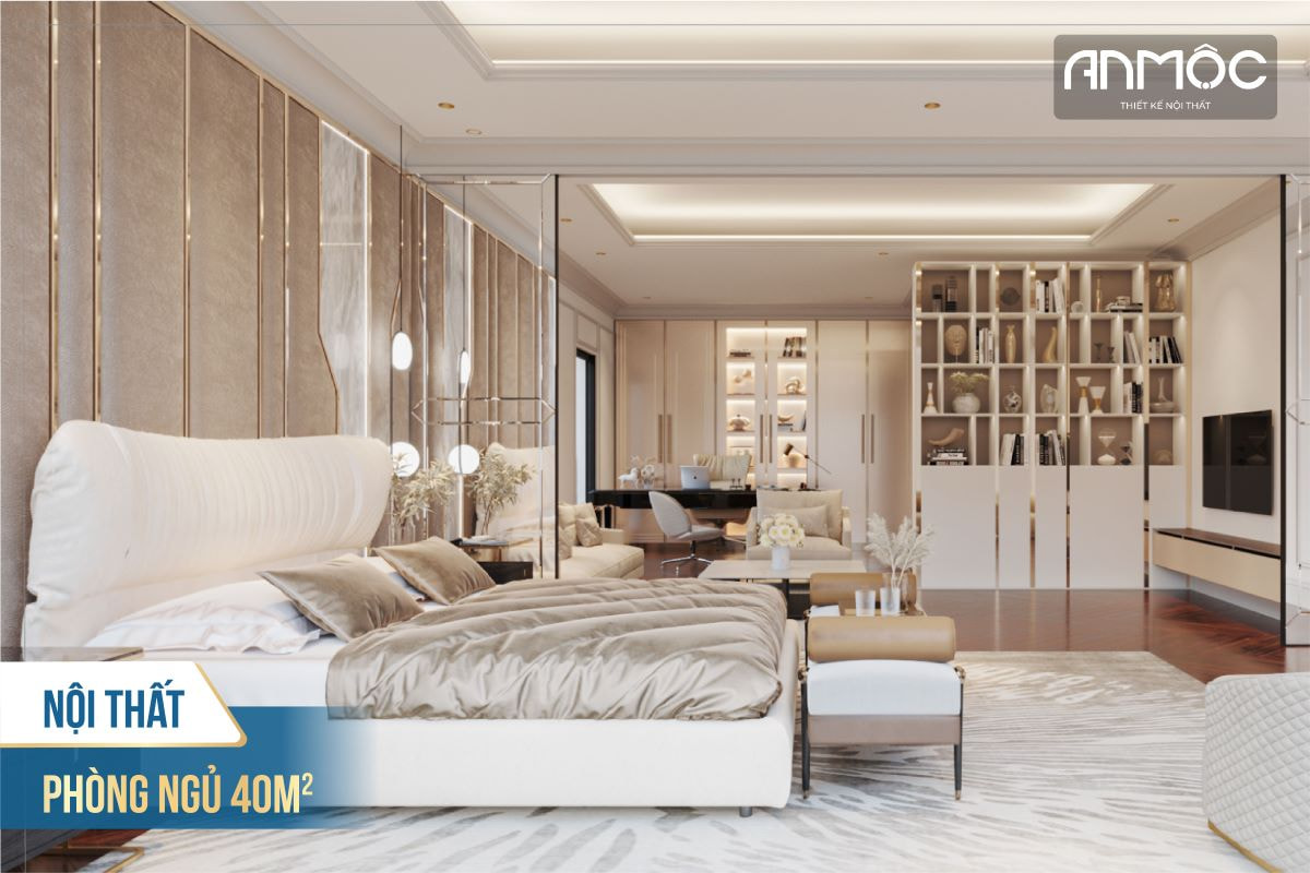 Nội thất phòng ngủ 40m2 1