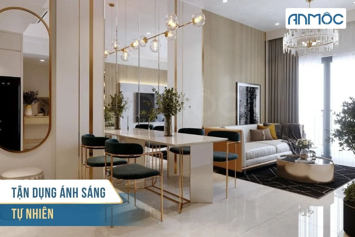 Tận dụng ánh sáng tự nhiên