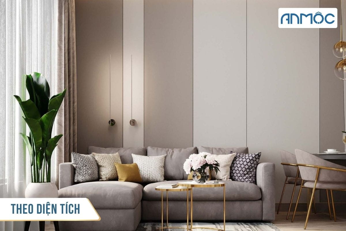 Thiết kế nội thất chung cư 2 phòng ngủ theo diện tích