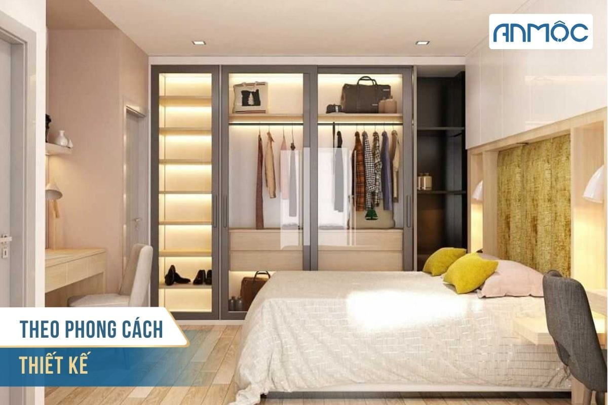 Thiết kế nội thất chung cư 2 phòng ngủ theo phong cách thiết kế