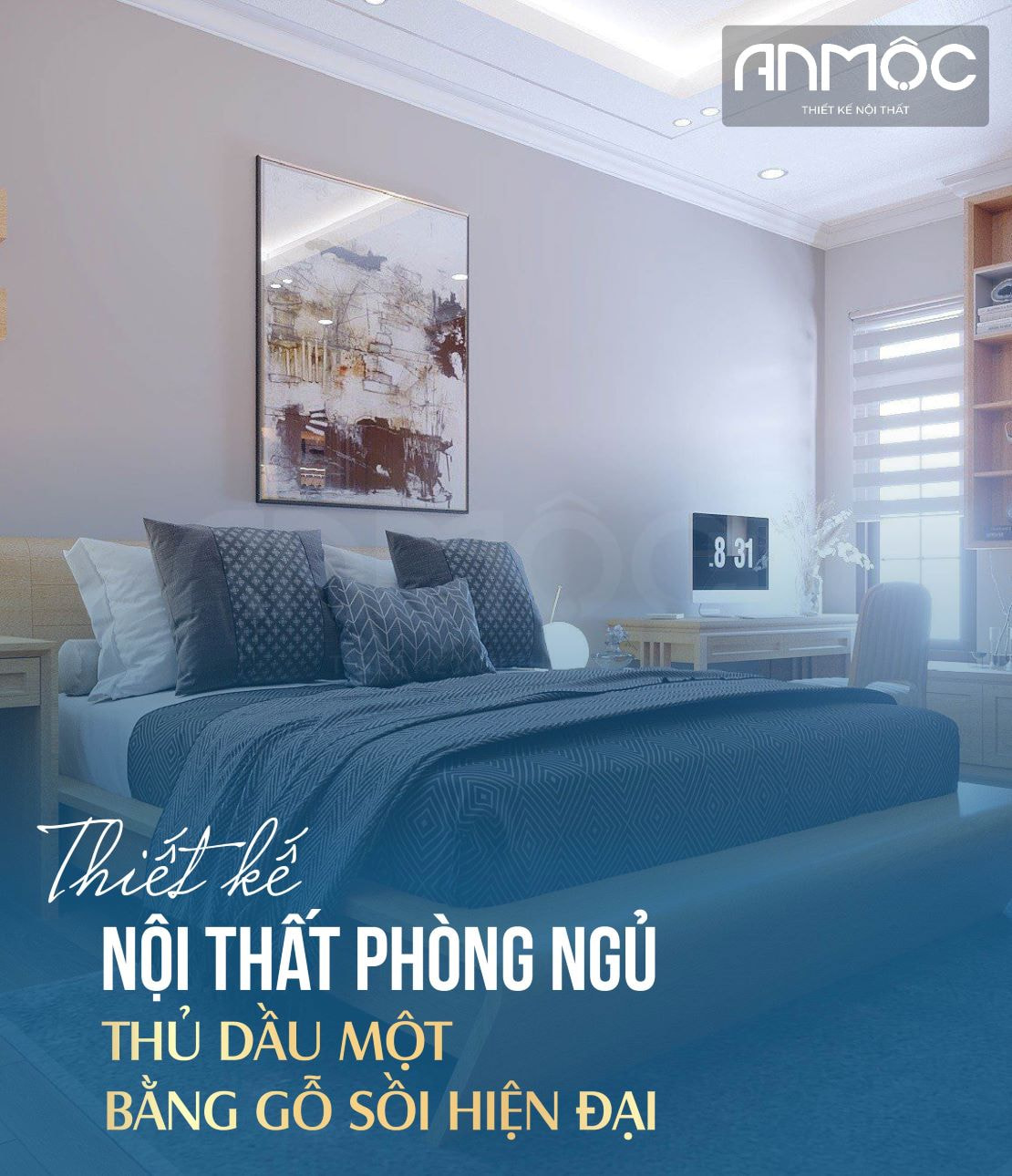 Thiết kế nội thất phòng ngủ Thủ Dầu Một