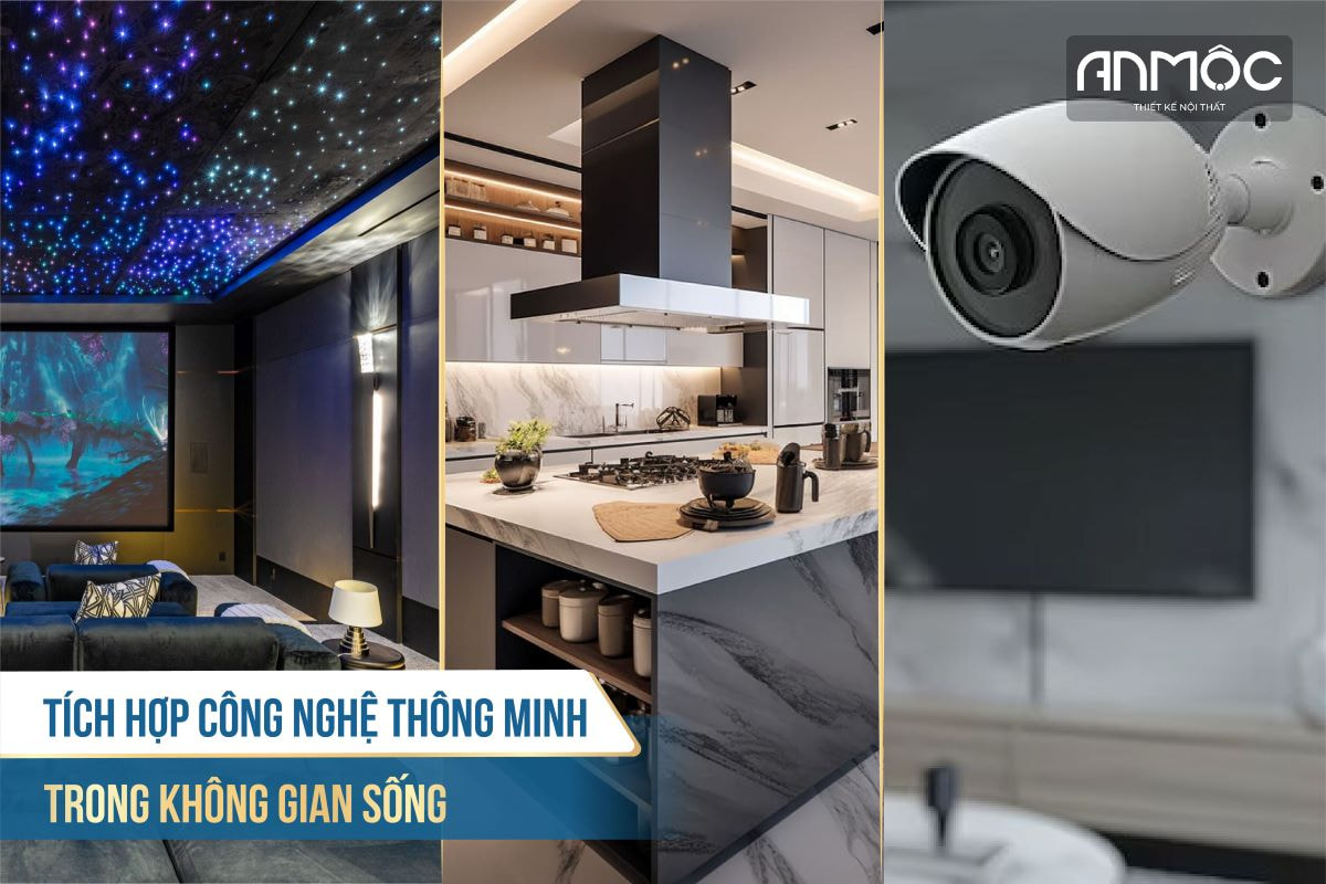 Tích hợp công nghệ thông minh trong không gian sống