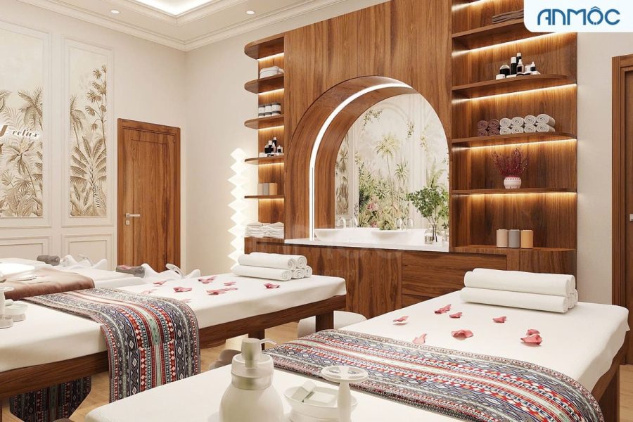 Nội thất phòng dịch vụ | Thiết kế nội thất Spa Vy Dolly Relax