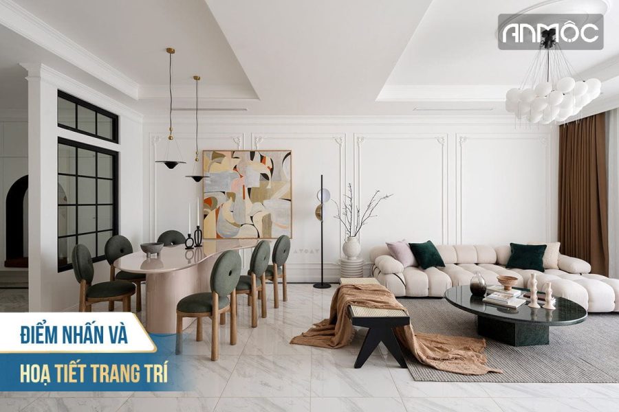 Điểm nhấn và họa tiết trang trí