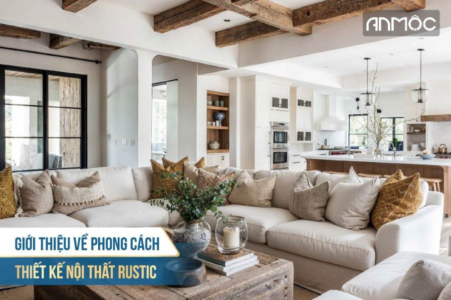 Phong cách thiết kế nội thất Rustic