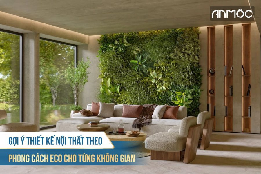 Phong cách thiết kế nội thất Eco