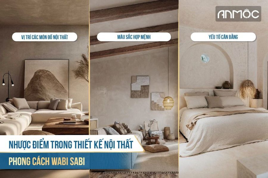 Phong cách thiết kế nội thất Wabi Sabi