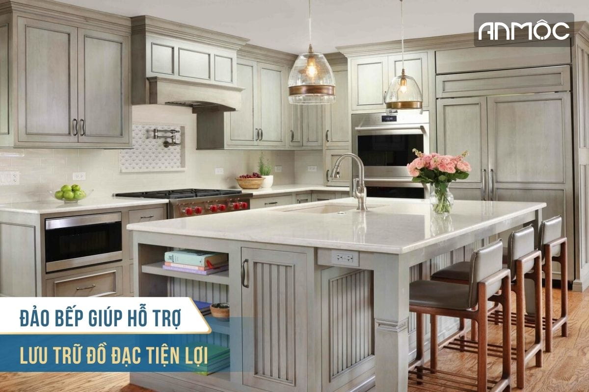 Khám phá những mẫu bàn đảo đẹp, hiện đại