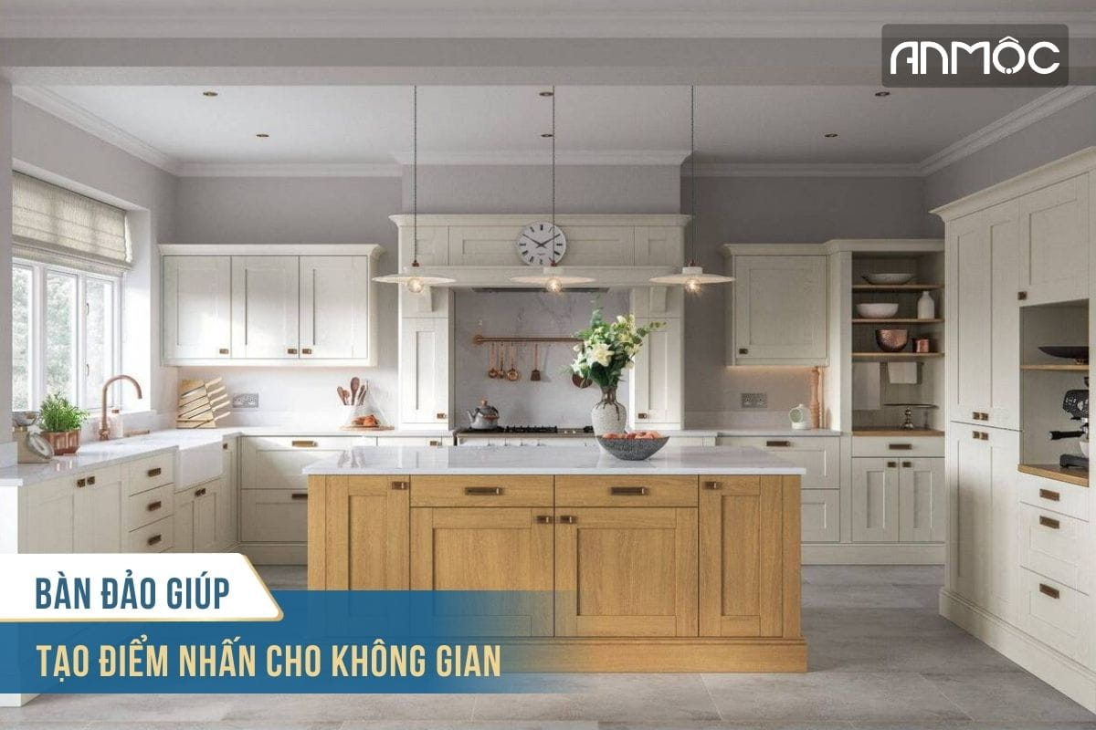 Khám phá những mẫu bàn đảo đẹp, hiện đại