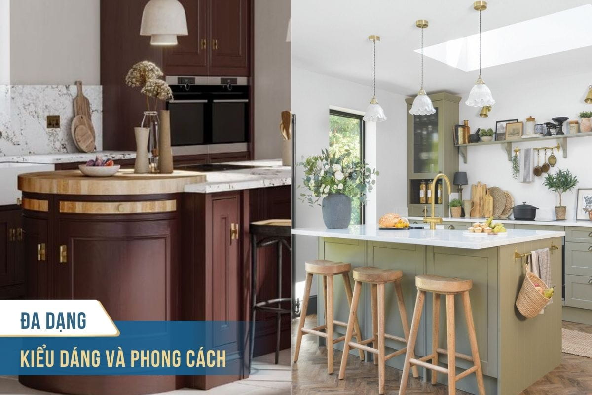 Khám phá những mẫu bàn đảo đẹp, hiện đại