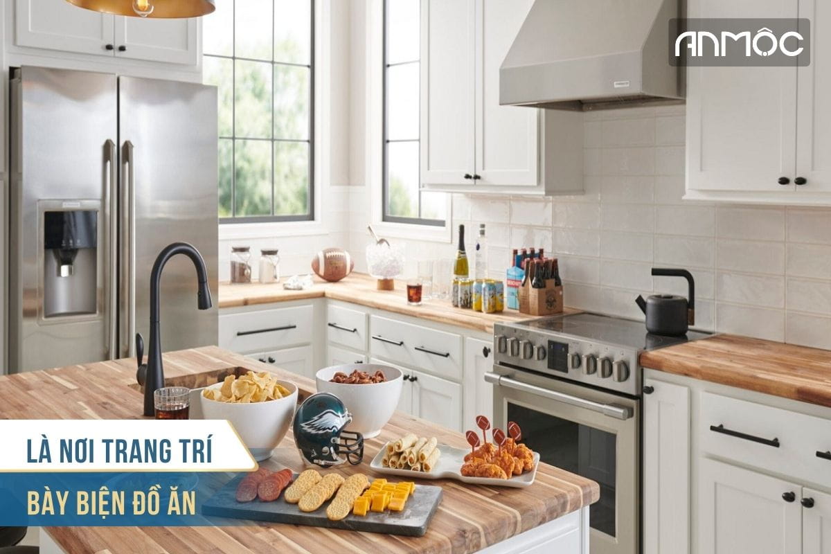 Khám phá những mẫu bàn đảo đẹp, hiện đại