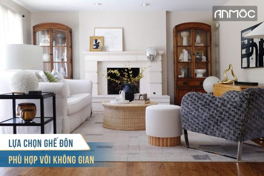 Mẫu ghế đôn đẹp, thịnh hành cho không gian sống 