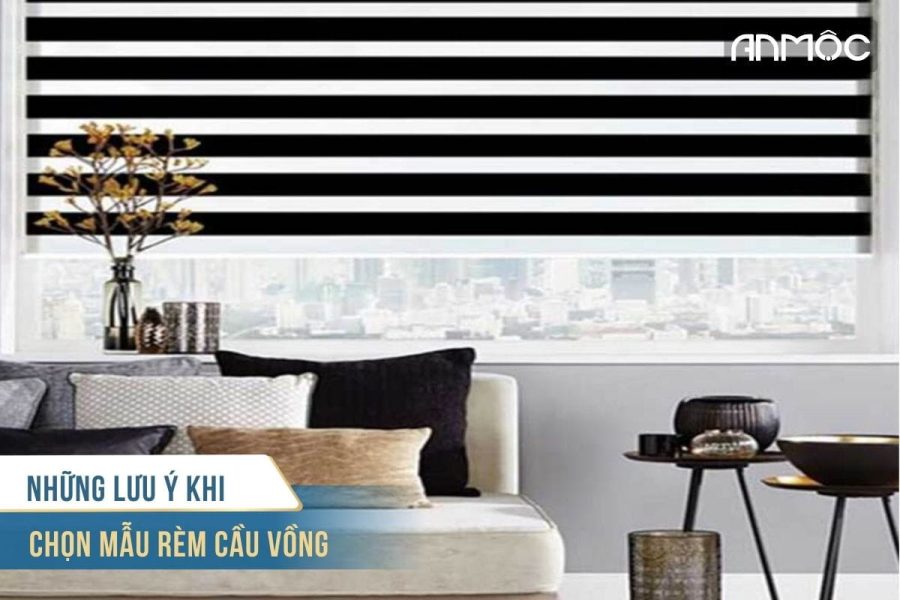 Mẫu rèm cầu vồng hiện đại phù hợp mọi phong cách thiết kế