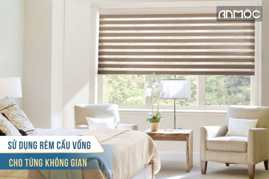 Mẫu rèm cầu vồng hiện đại phù hợp mọi phong cách thiết kế