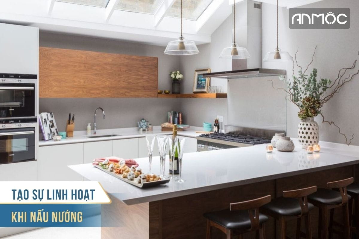 Khám phá những mẫu bàn đảo đẹp, hiện đại