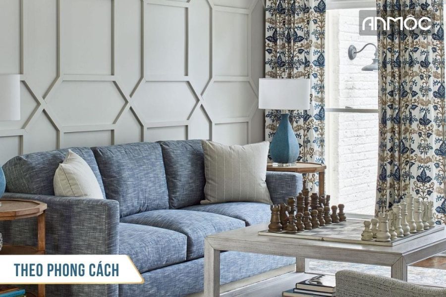 Ý tưởng trang trí vách sau sofa cho phòng khách