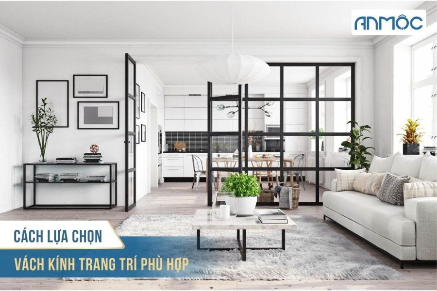 Vách kính trang trí - Thổi hồn cho không gian sống