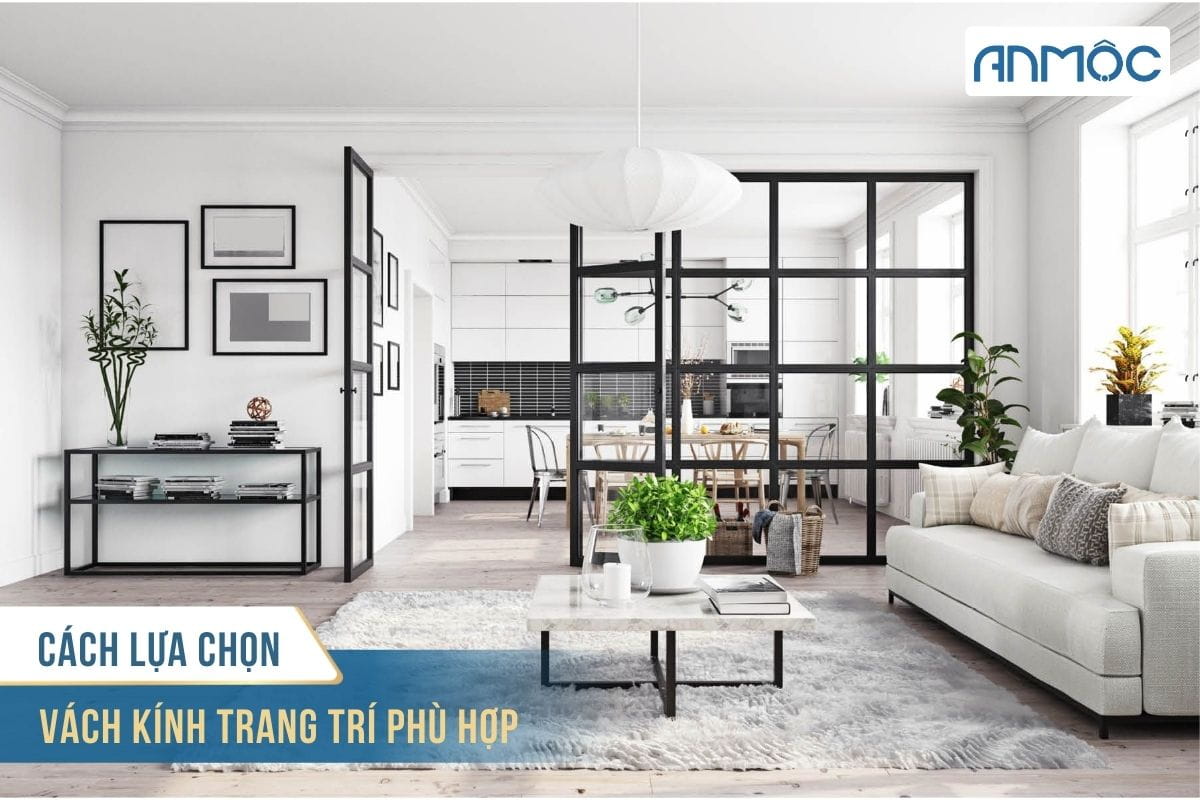 Vách kính trang trí - Thổi hồn cho không gian sống