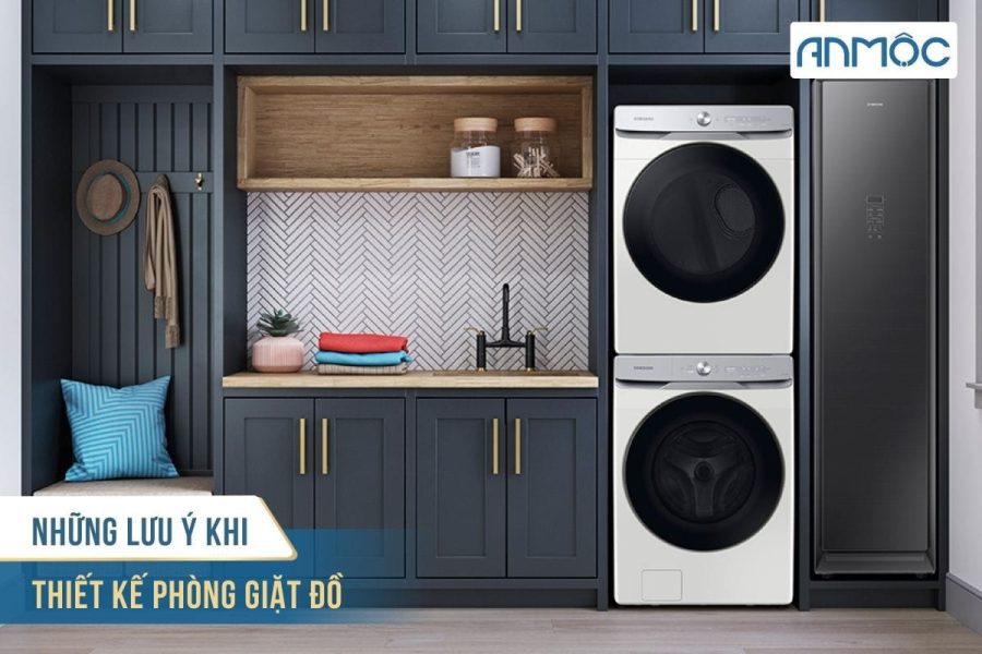 Ý tưởng thiết kế phòng giặt đồ