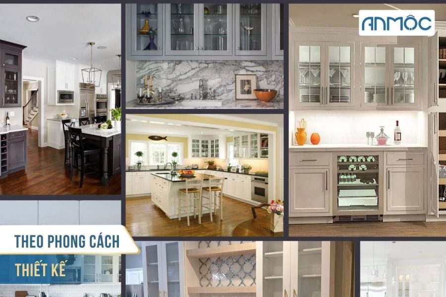 Các mẫu cánh tủ bếp đẹp-hiện đại phổ biến hiện nay