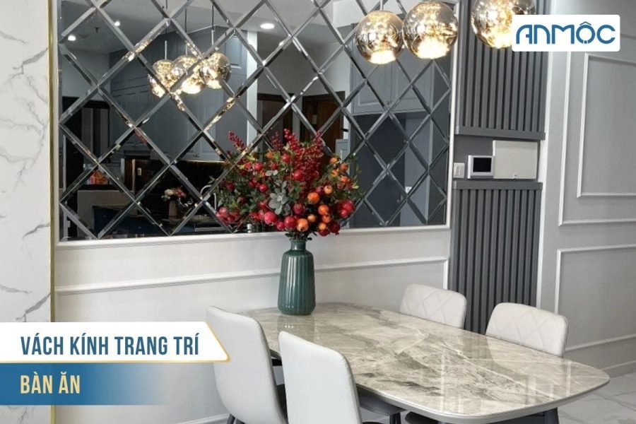 Vách kính trang trí - Thổi hồn cho không gian sống