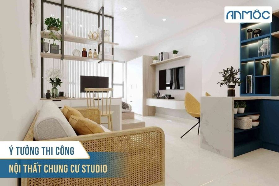 Mẫu thi công nội thất chung cư đẹp hiện đại đón đầu xu hướng