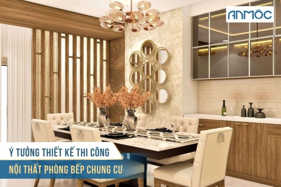 Mẫu thi công nội thất chung cư đẹp hiện đại đón đầu xu hướng