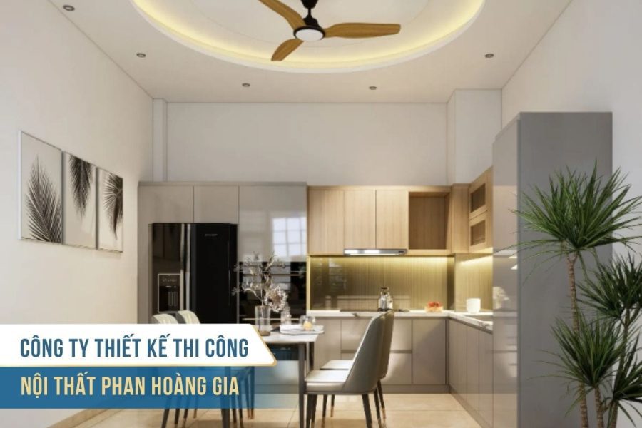 Công ty thiết kế thi công nội thất Phan Hoàng Gia (Nguồn: Nội thất Phan Hoàng Gia)