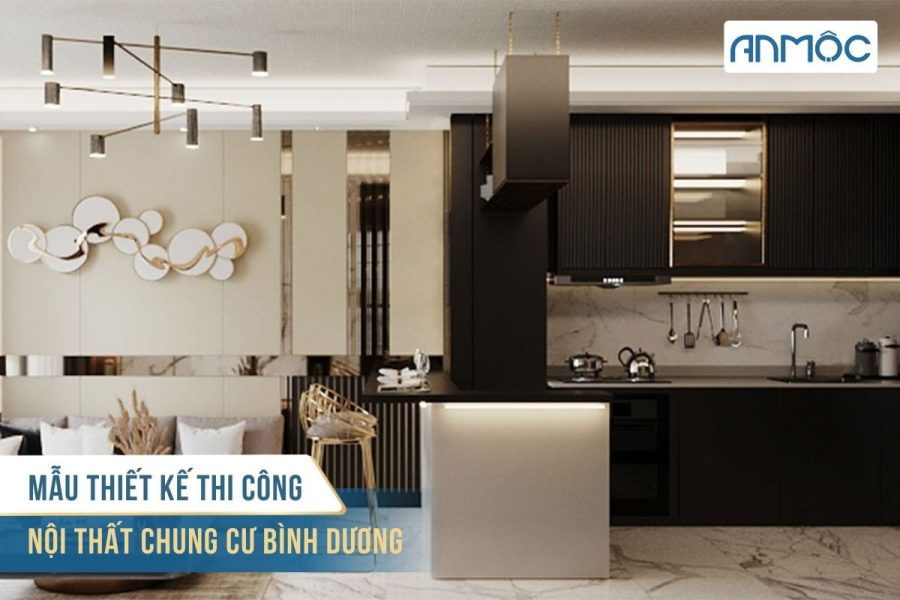 Mẫu thiết kế thi công nội thất chung cư Bình Dương