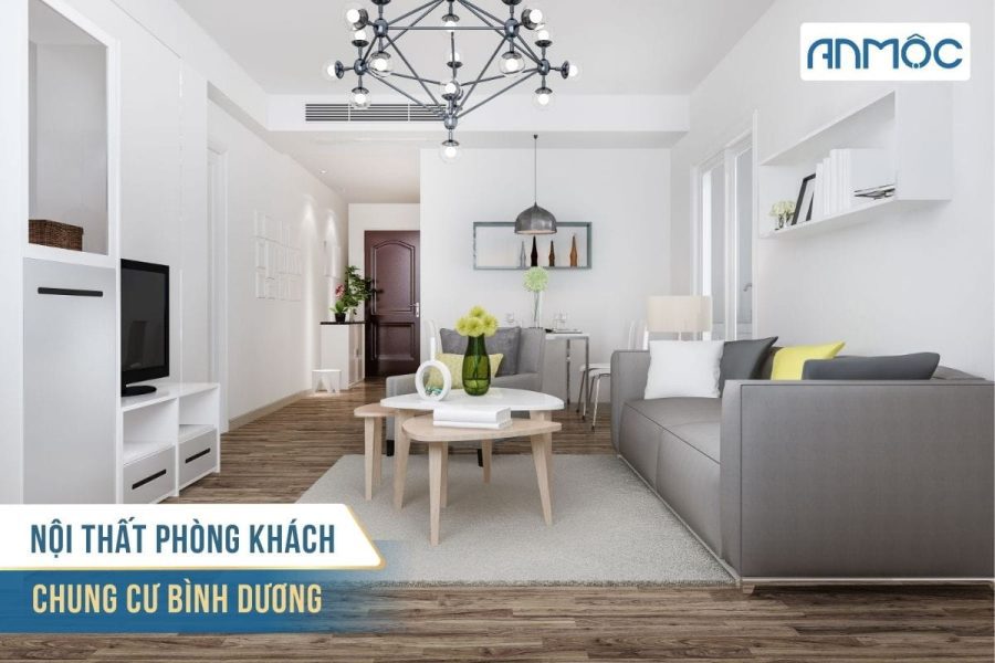 Nội thất phòng khách chung cư Bình Dương