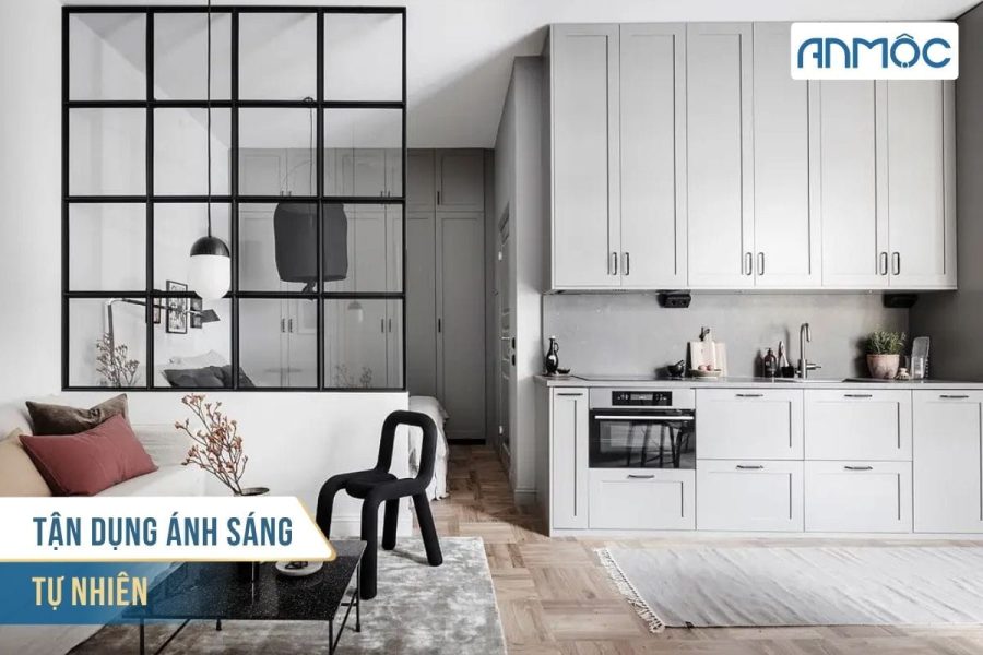 Tận dụng ánh sáng tự nhiên