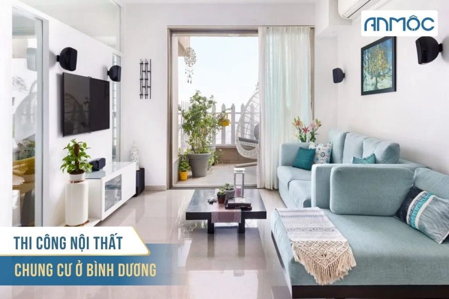 Thi công nội thất chung cư ở Bình Dương