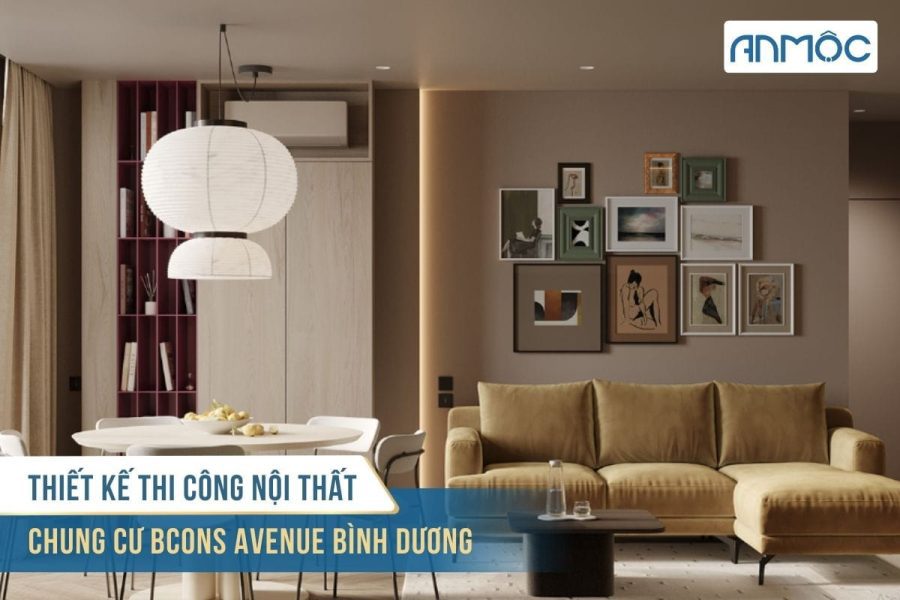 Thiết kế nội thất chung cư Bcons Avenue Bình Dương