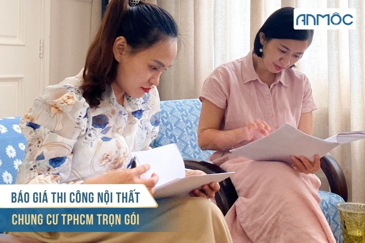 Báo giá thi công nội thất chung cư trọn gói