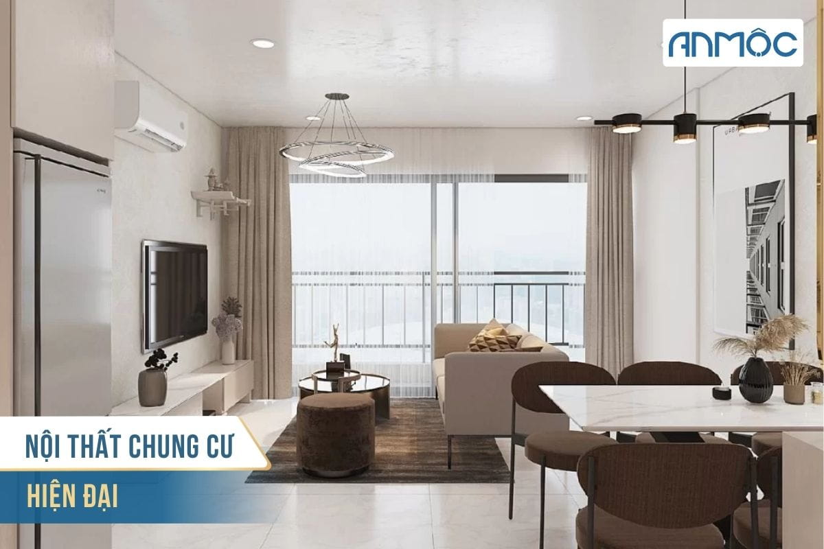 Nội thất chung cư hiện đại
