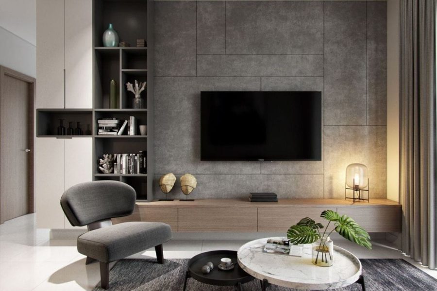 Thiết kế nội thất chung cư 90m2 phong cách hiện đại xu hướng 2025