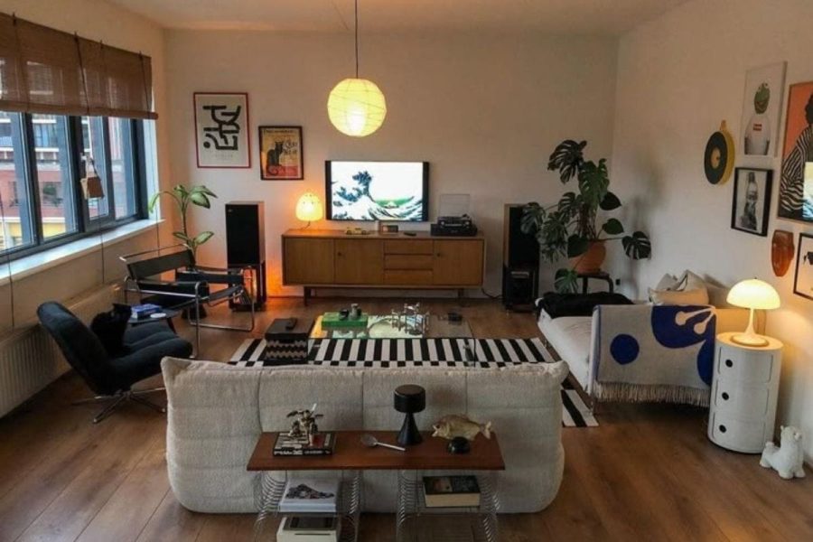 Thiết kế chung cư 90m2 phong cách vintage