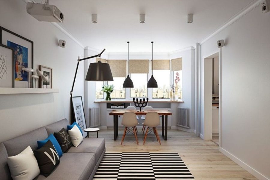 Thiết kế nội thất chung cư 90m2 phong cách Bắc Âu tinh tế và ấm cúng.
