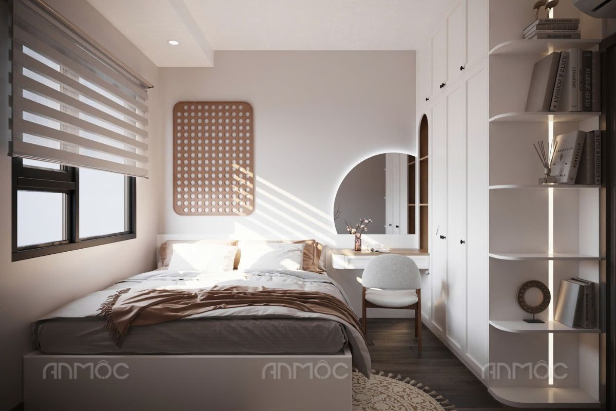 Nội thất phòng ngủ | Chung cư The Pegasuite II 45m2