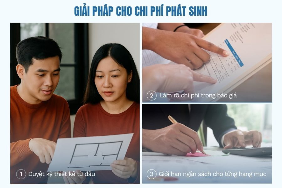 Những giải pháp hạn chế chi phí phát sinh