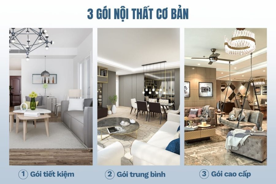 Ba gói nội thất cơ bản
