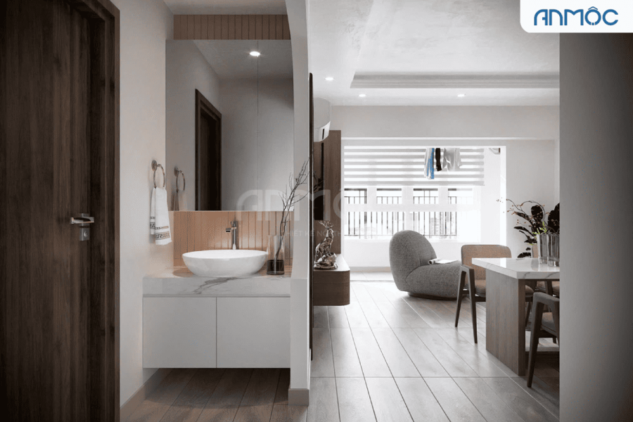 Nội thất phòng bếp - Thiết kế nội thất chung cư Cantavil An Phú 80m2