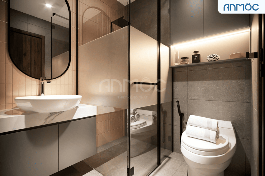 Nội thất phòng ngủ master - Thiết kế nội thất chung cư Cantavil An Phú 80m2