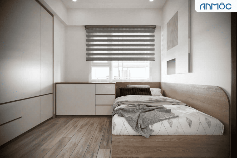 Nội thất phòng ngủ cho bà - Thiết kế nội thất chung cư Cantavil An Phú 80m2
