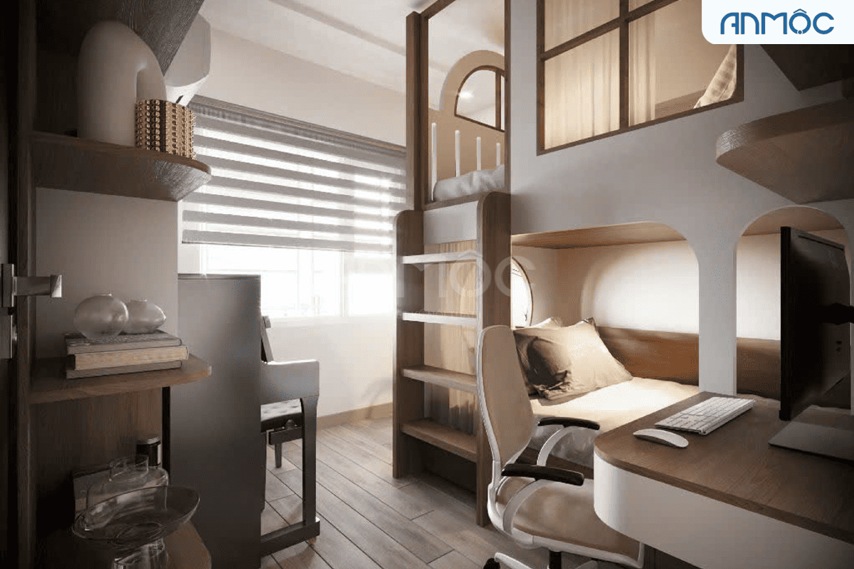Nội thất phòng ngủ cho bé - Thiết kế nội thất chung cư Cantavil An Phú 80m2