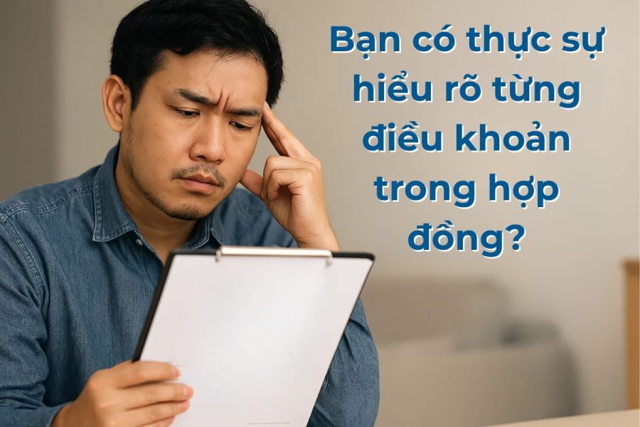 Bạn có thực sự hiểu rõ từng điều khoản trong hợp đồng?