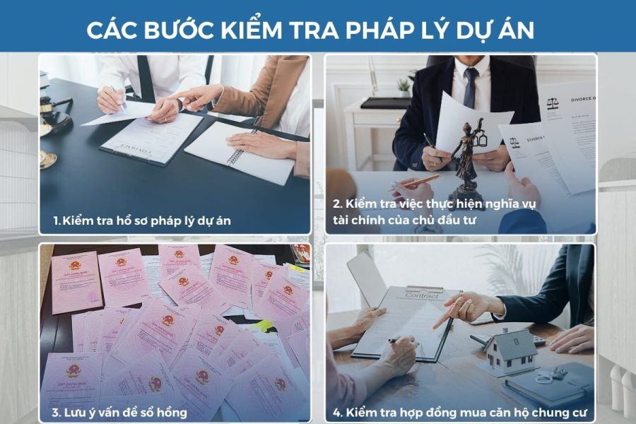 Các bước kiểm tra pháp lý dự án